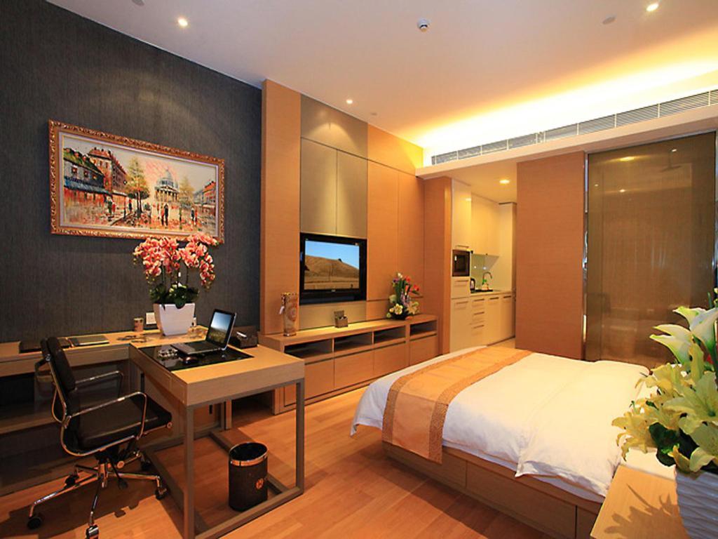 Heefun Apartment Gz -Poly World Trading Center-Walking Distance To Canton Fair חדר תמונה